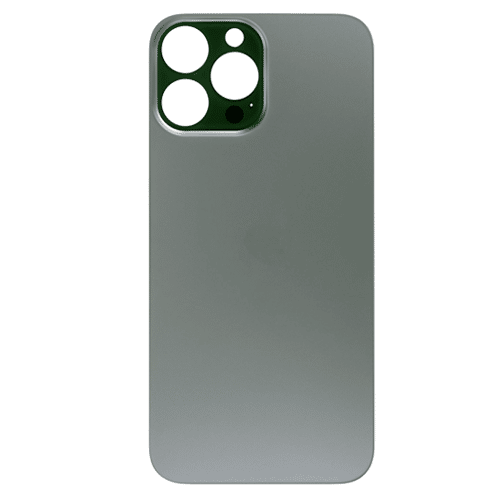 Back Glass Compatible for iPhone 13 Pro Max (Large Camera Hole) (Premium) - Alpine Green