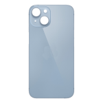 Back Glass Compatible for iPhone 14 Plus (Large Camera Hole) (Aftermarket) - Blue