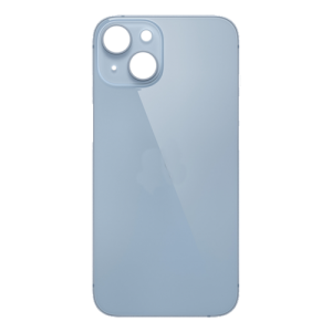 Back Glass Compatible for iPhone 14 Plus (Large Camera Hole) (Aftermarket) - Blue