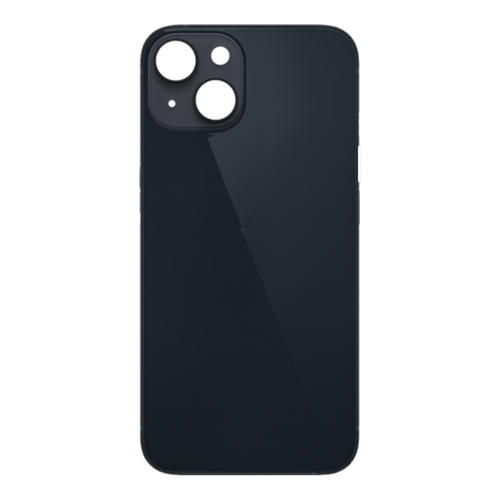 Back Glass Compatible for iPhone 14 (Large Camera Hole) (Aftermarket) - Midnight
