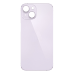 Back Glass Compatible for iPhone 14 Plus (Large Camera Hole) (Aftermarket) - Purple