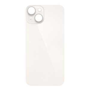 Back Glass Compatible for iPhone 14 (Large Camera Hole) (Aftermarket) - Starlight