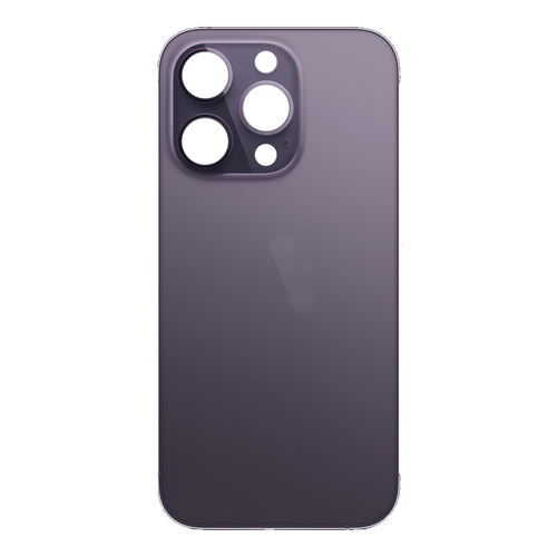 Back Glass Compatible for iPhone 14 Pro Max (Large Camera Hole) (Aftermarket) - Deep Purple