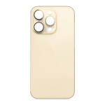 Back Glass Compatible for iPhone 14 Pro Max (Large Camera Hole) (Aftermarket) - Gold