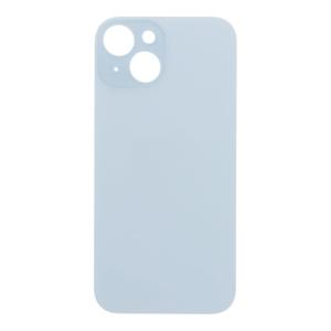 Back Glass Compatible for iPhone 15 (Large Camera Hole) (Aftermarket) - Blue