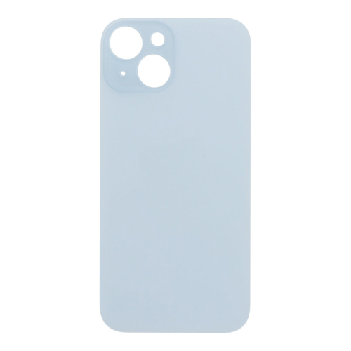 Back Glass Compatible for iPhone 15 (Large Camera Hole) (Aftermarket) - Blue