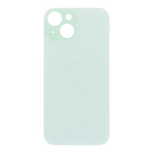 Back Glass Compatible for iPhone 15 (Large Camera Hole) (Aftermarket) - Green