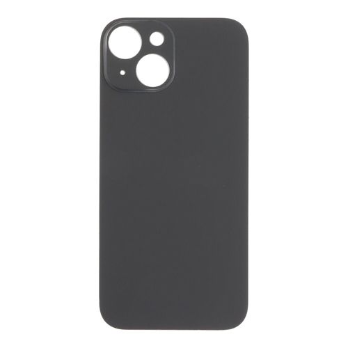 Back Glass Compatible for iPhone 15 (Large Camera Hole) (Aftermarket) - Midnight
