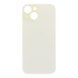 Back Glass Compatible for iPhone 15 (Large Camera Hole) (Aftermarket) - Yellow