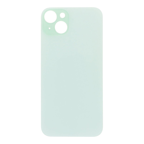 Back Glass Compatible for iPhone 15 Plus (Large Camera Hole) (Premium) - Green