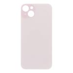 Back Glass Compatible for iPhone 15 Plus (Large Camera Hole) (Aftermarket) - Pink
