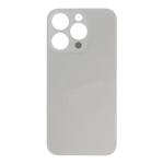 Back Glass Compatible for iPhone 15 Pro (Large Camera Hole) (Aftermarket) - Natural Titanium