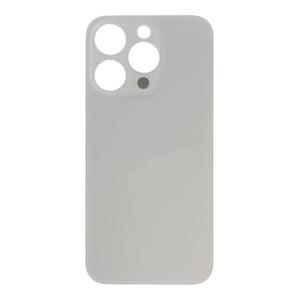 Back Glass Compatible for iPhone 15 Pro (Large Camera Hole) (Premium) - Natural