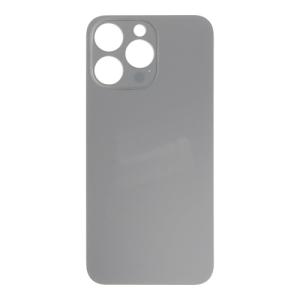 Back Glass Compatible for iPhone 15 Pro Max (Large Camera Hole) (Premium) - Black Titanium
