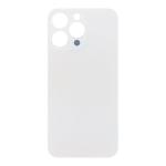 Back Glass Compatible for iPhone 15 Pro Max (Large Camera Hole) (Premium) - White Titanium