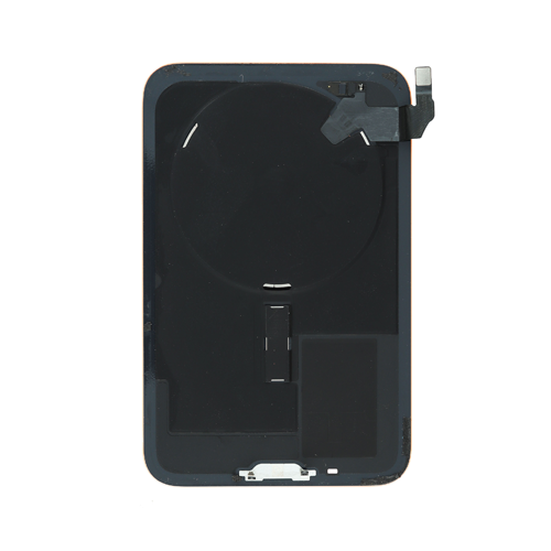 Back Glass With Steel Plate, Wireless NFC MagSafe Magnet Flex Pre-Installed Compatible for iPhone 17 Pro Max - Deep Blue