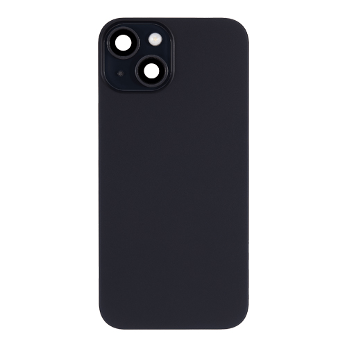 Back Glass With Steel Plate, Wireless NFC MagSafe Magnet and Flashlight Flex Pre-Installed Compatible for iPhone 15 - Midnight