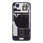 Back Glass With Steel Plate, Wireless NFC MagSafe Magnet and Flashlight Flex Pre-Installed Compatible for iPhone 15 Plus - Yellow