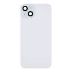Back Glass With Steel Plate, Wireless NFC MagSafe Magnet and Flashlight Flex Pre-Installed Compatible for iPhone 15 Plus - Blue