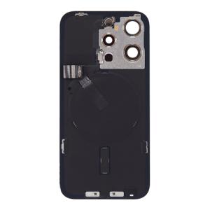 Back Glass With Steel Plate, Wireless NFC MagSafe Magnet and Flashlight Flex Pre-Installed Compatible for iPhone 15 Pro - Natural Titanium