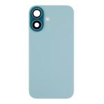 Back Glass With Steel Plate, Wireless NFC MagSafe Magnet and Flashlight Flex Pre-Installed Compatible for iPhone 16 - Teal