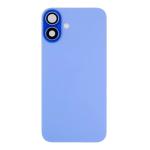 Back Glass With Steel Plate, Wireless NFC MagSafe Magnet and Flashlight Flex Pre-Installed Compatible for iPhone 16 Plus - Ultramarine