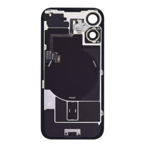 Back Glass With Steel Plate, Wireless NFC MagSafe Magnet and Flashlight Flex Pre-Installed Compatible for iPhone 16 - Teal