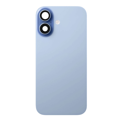 Back Housing with Side Buttons Compatible for Apple iPhone 17 (Premium) - Mist Blue