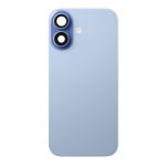 Back Glass With Steel Plate Compatible for iPhone 17 (Premium) - Mist Blue