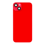 Back Glass With Steel Plate, Wireless NFC and MagSafe Magnet Pre-Installed Compatible for iPhone 14 - Red