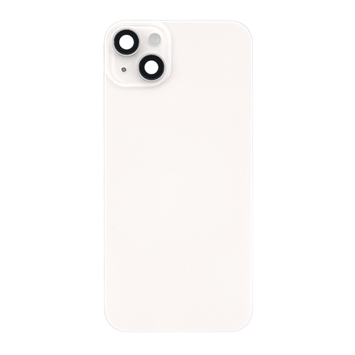 Back Glass With Steel Plate, Wireless NFC and MagSafe Magnet Pre-Installed Compatible for iPhone 14 Plus - Starlight