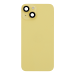 Back Glass With Steel Plate, Wireless NFC and MagSafe Magnet Pre-Installed Compatible for iPhone 14 - Yellow