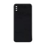 Back Housing Without Small Parts Compatible for iPhone X (Premium) - Black