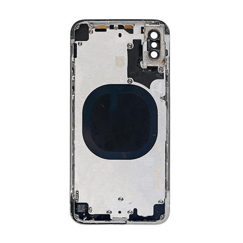 Back Housing Without Small Parts Compatible for iPhone X (Premium) - White