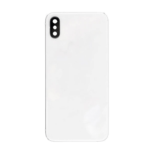 Back Housing Without Small Parts Compatible for iPhone X (Premium) - White