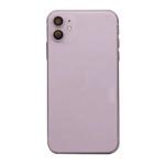 Back Housing With Small Parts Pre-Installed Compatible for iPhone 11 (Premium) - Purple