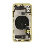 Back Housing With Small Parts Pre-Installed Compatible for iPhone 11 (Premium) - Yellow