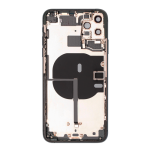 Back Housing With Small Parts Pre-Installed Compatible for iPhone 11 Pro Max (Premium) - Midnight Green