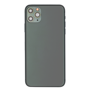 Back Housing With Small Parts Pre-Installed Compatible for iPhone 11 Pro Max (Premium) - Midnight Green