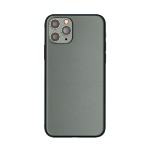 Back Housing With Small Parts and Battery Pre-Installed Compatible for iPhone 11 Pro (PULL / B+) - Matte Midnight Green