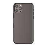 Back Housing With Small Parts Pre-Installed Compatible for iPhone 11 Pro (Premium) - Matte Space Gray