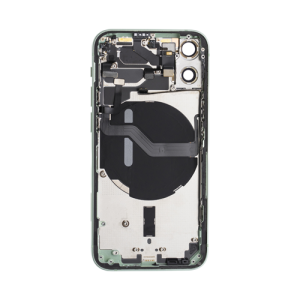 Back Housing With Small Parts Pre-Installed Compatible for iPhone 12 Mini (Premium) - Green