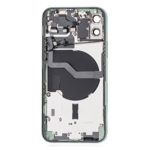 Back Housing With Small Parts Pre-Installed Compatible for iPhone 12 (Premium) - Green