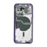 Back Housing With Small Parts Pre-Installed Compatible for iPhone 12 (Premium) - Purple