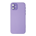 Back Housing With Small Parts Pre-Installed Compatible for iPhone 12 (Premium) - Purple