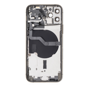 Back Housing With Small Parts Pre-Installed Compatible for iPhone 12 Pro (PULL / A)  - Gold