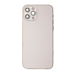 Back Housing With Small Parts Pre-Installed Compatible for iPhone 12 Pro (PULL / A)  - Gold