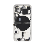 Back Housing With Small Parts Pre-Installed Compatible for iPhone 13 Mini (Premium) - Starlight