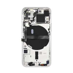 Back Housing With Small Parts Pre-Installed Compatible for iPhone 13 Mini (Premium) - Starlight