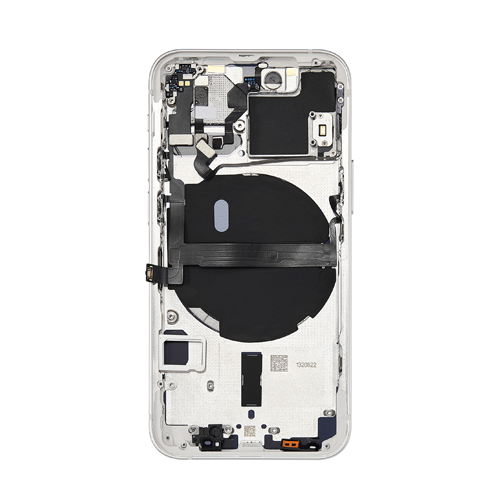 Back Housing With Small Parts Pre-Installed Compatible for iPhone 13 Mini (Premium) - Starlight